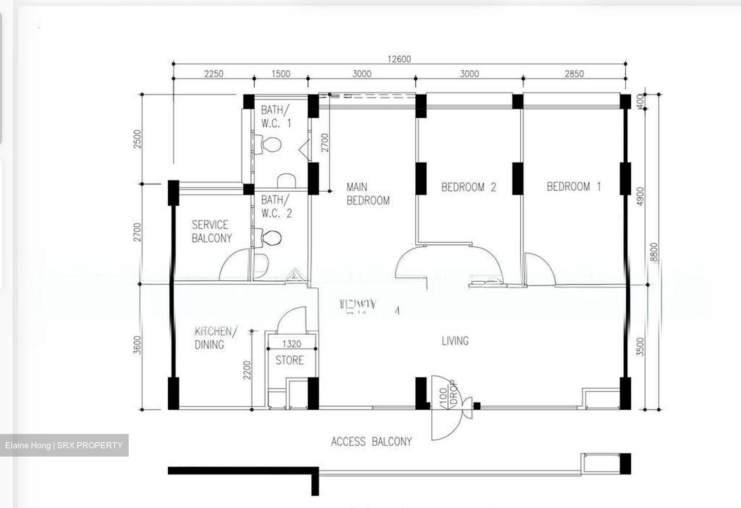 Blk 104 Whampoa View (Toa Payoh), HDB 4 Rooms #563080521